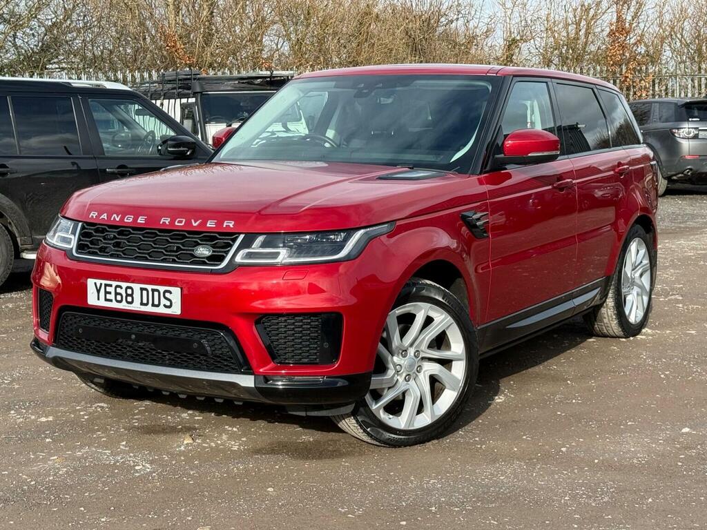 Land Rover Range Rover Sport 3.0 Sd V6 Hse 4Wd Euro 6 Ss Red