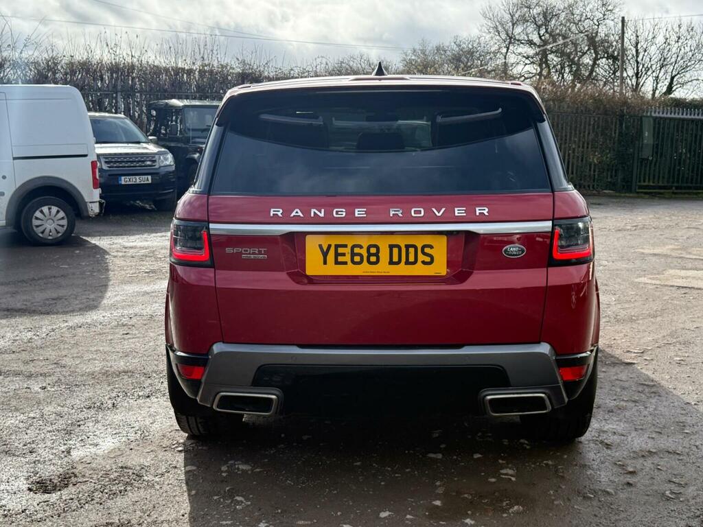 Land Rover Range Rover Sport 3.0 Sd V6 Hse 4Wd Euro 6 Ss Red #3