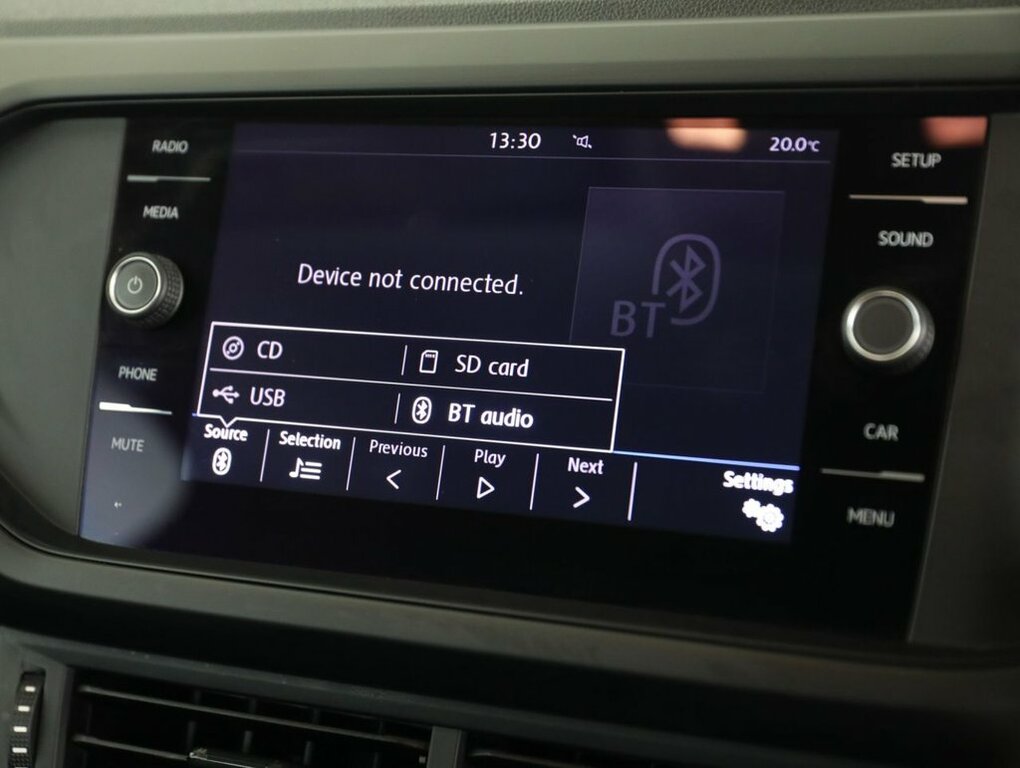 Volkswagen T-Cross 1.0 Tsi 115Ps Se Hatchback Front Rear Sensor Silver #25