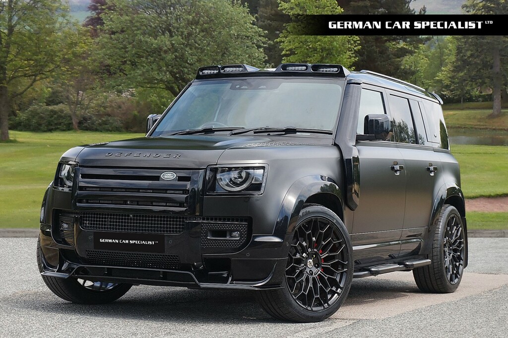 Land Rover Defender Estate Black #4