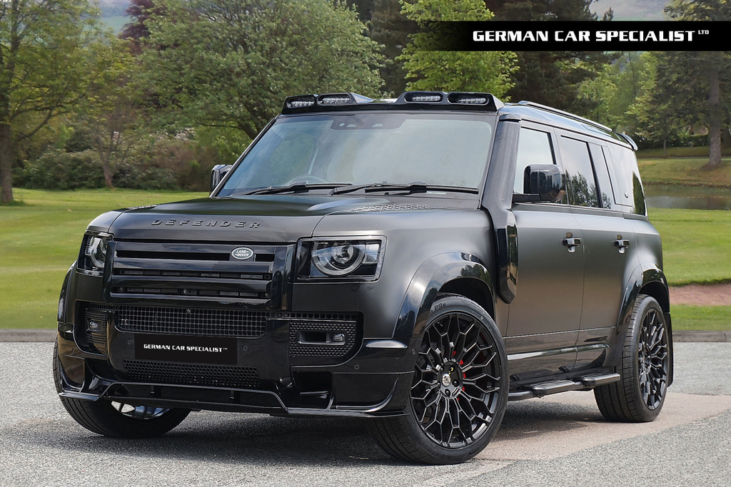 Land Rover Defender Estate Black #4