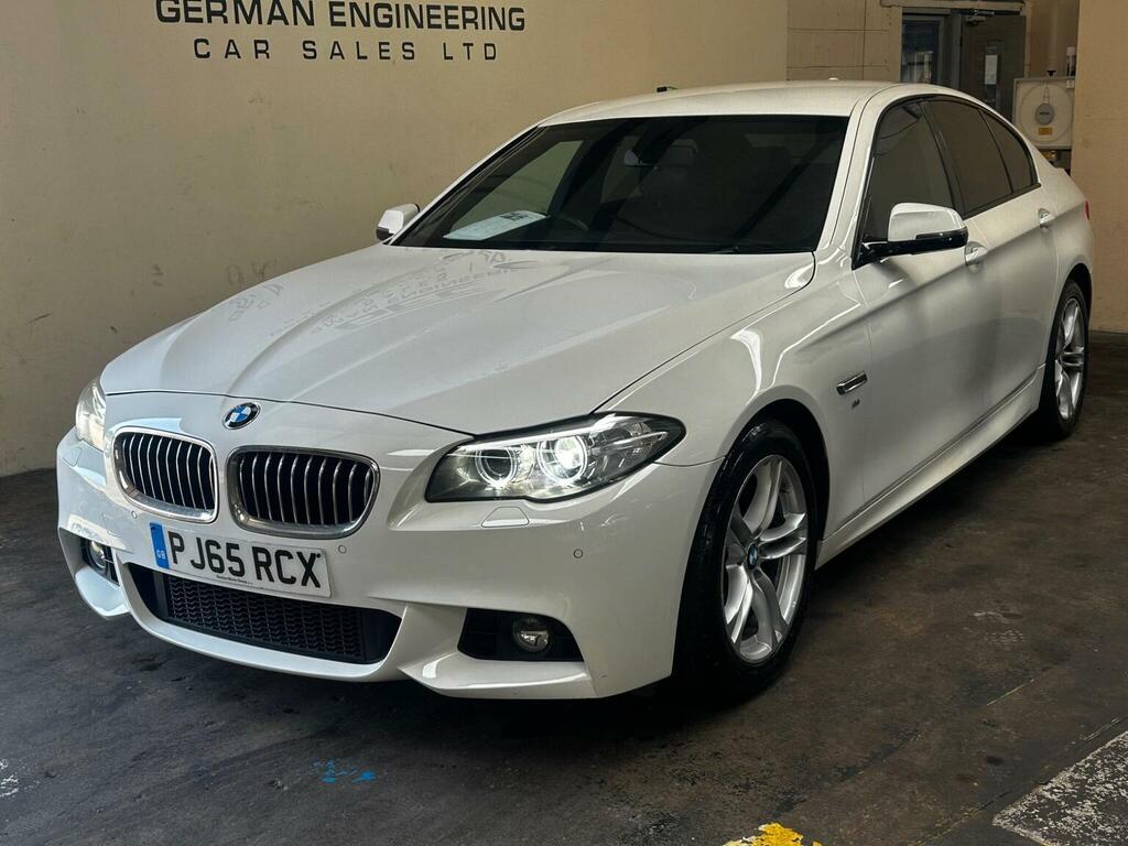 BMW 5 Series Saloon 2.0 520D M Sport Euro 6 Ss 201565 White