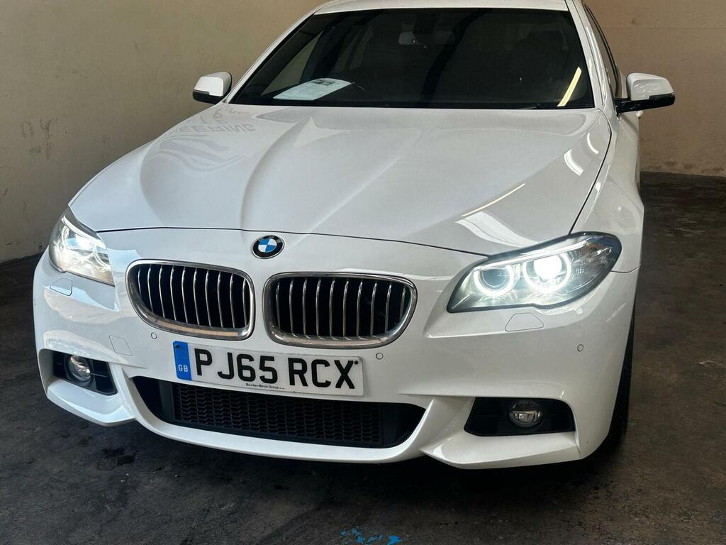 BMW 5 Series Saloon 2.0 520D M Sport Euro 6 Ss 201565 White #5
