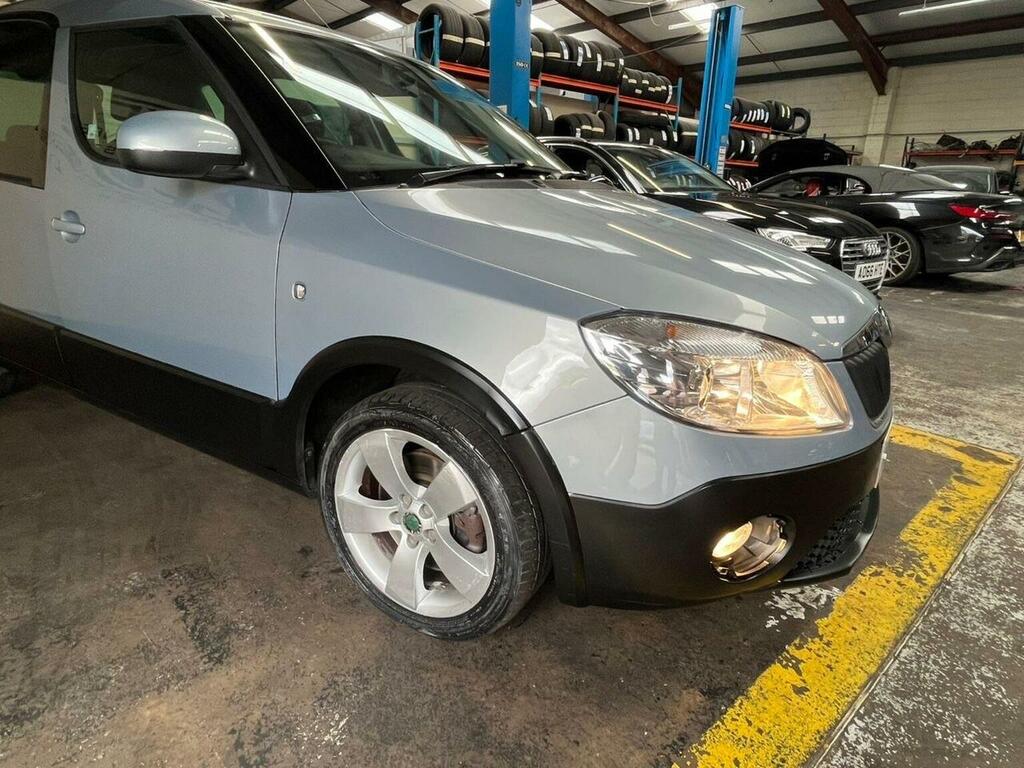 Skoda Roomster 1.2 Tsi Scout Dsg Euro 5 Blue #4