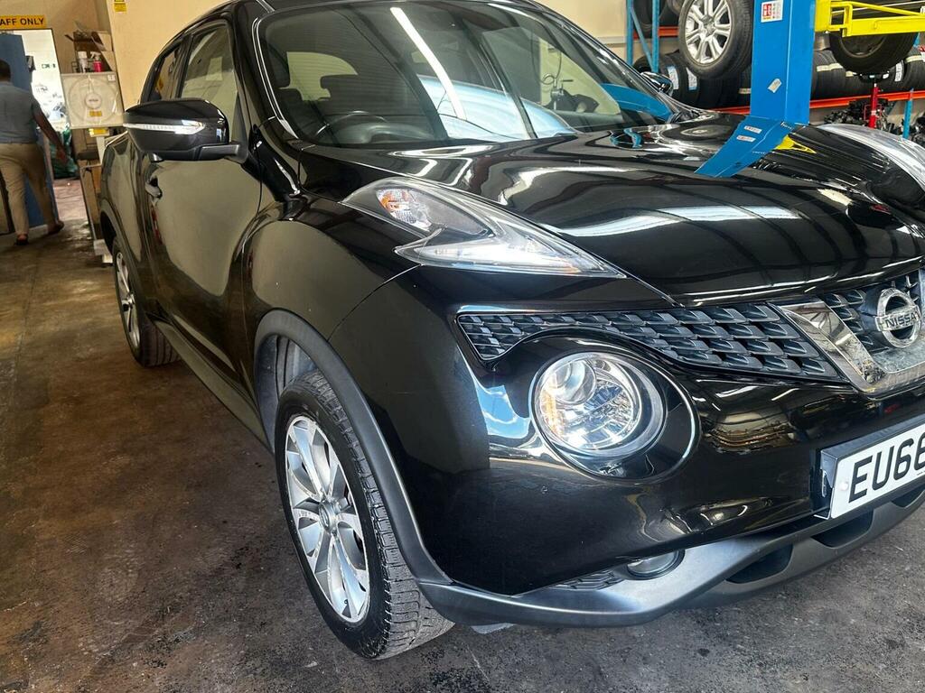 Nissan Juke 1.6 Tekna Xtron Euro 6 Black #6