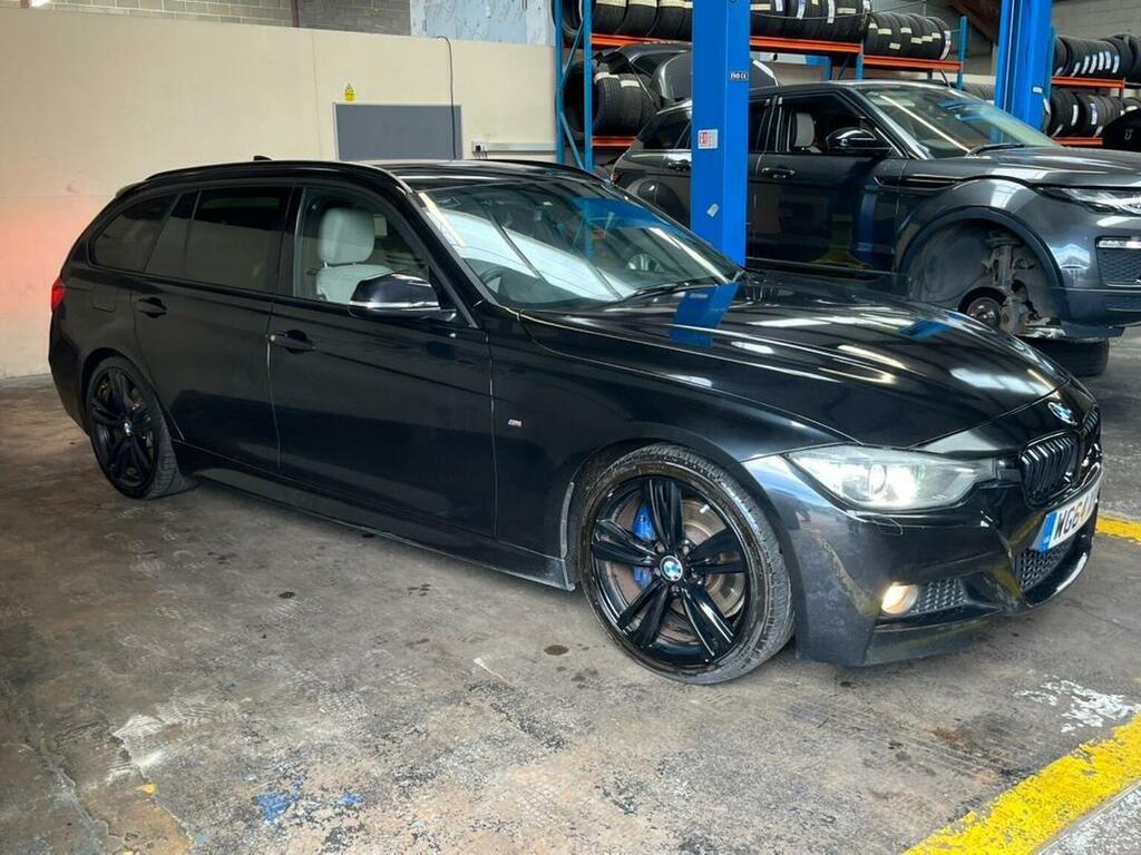 BMW 3 Series Estate 2.0 320D M Sport Touring Euro 5 Ss Black #13