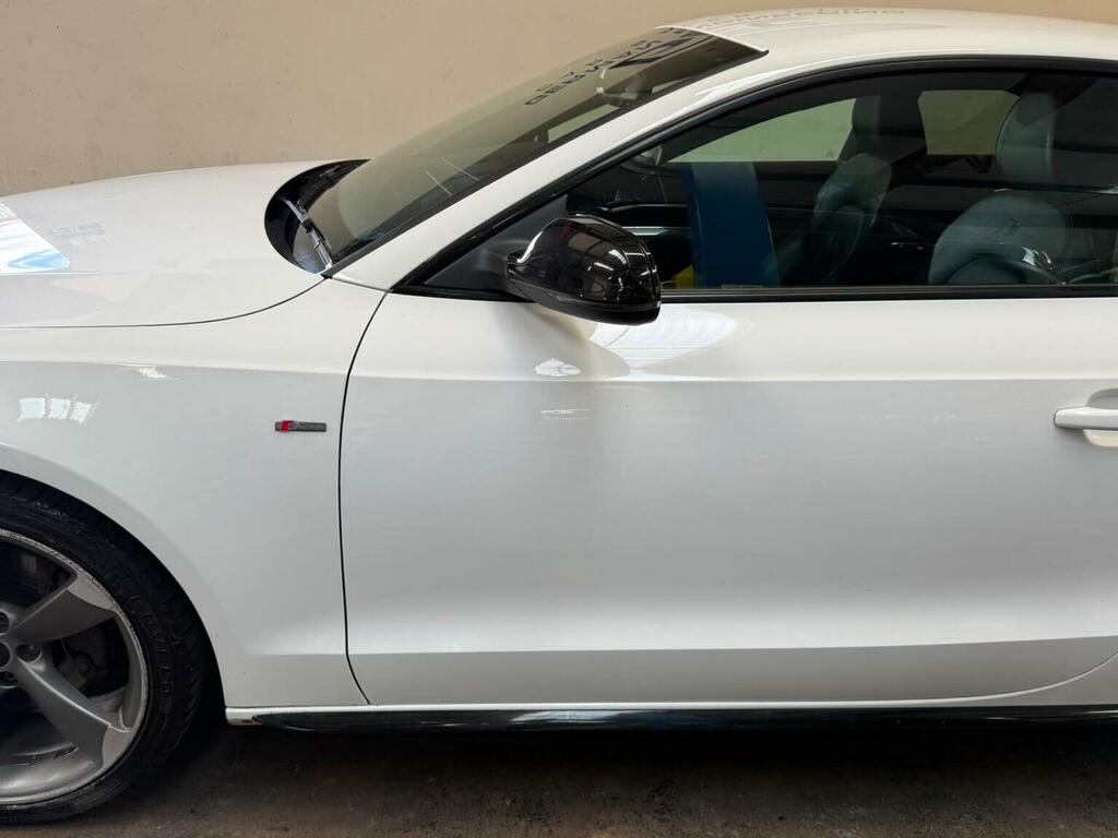 Audi A5 Coupe 2.0 Tfsi Black Edition Plus S Tronic Quattro EU16NWL White #5