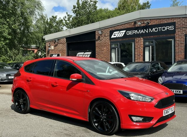 Ford Focus 1.5 Tdci St-line Hatchback EA67YLD Red