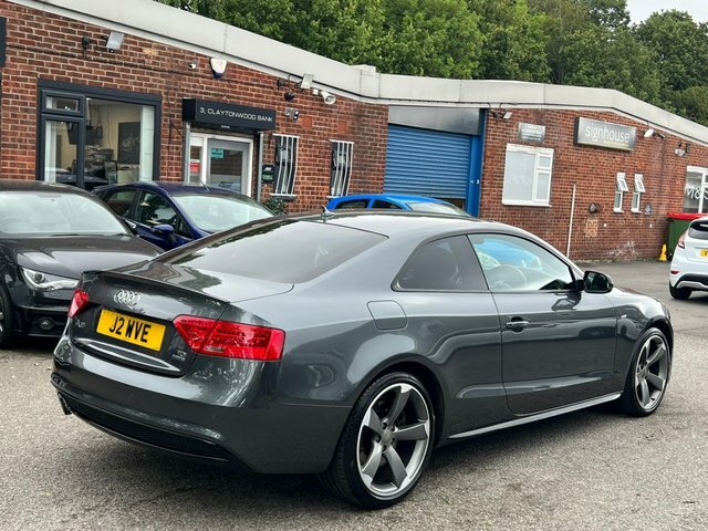 Audi A5 T Fsi S Line Convertible Euro6 Ss 177 Fsh, F Black #3