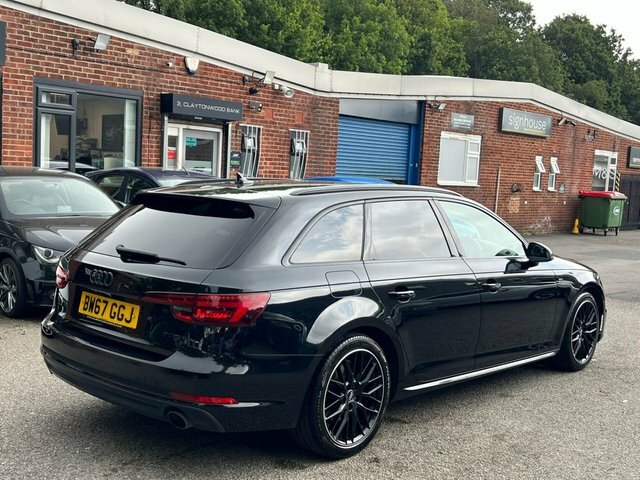 Audi A4 Avant 2.0 Tfsi Black Edition Black #3