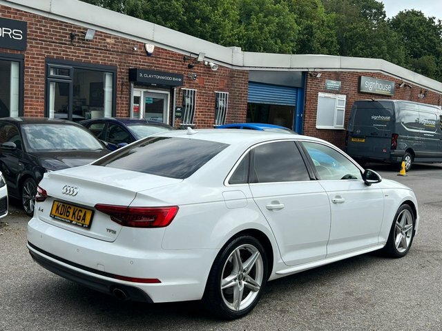 Audi A4 2.0 Tfsi S Line KD16KGA White #6