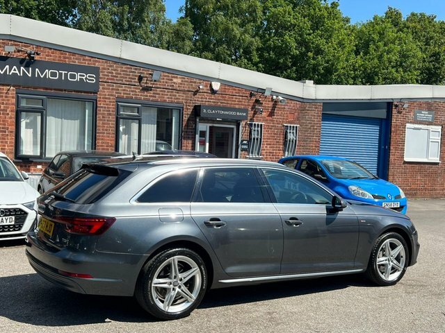 Audi A4 Avant Estate 2.0 Tdi Ultra S Line S Tronic Euro 6 Ss Blue #9