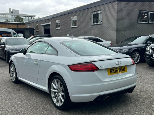 Audi TT 1.8 Tfsi Sport Coupe White #4