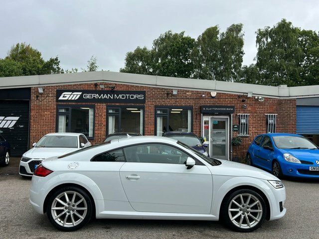 Audi TT 1.8 Tfsi Sport Coupe White #6