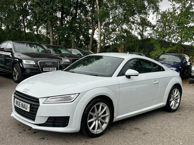 Audi TT 1.8 Tfsi Sport Coupe White #2