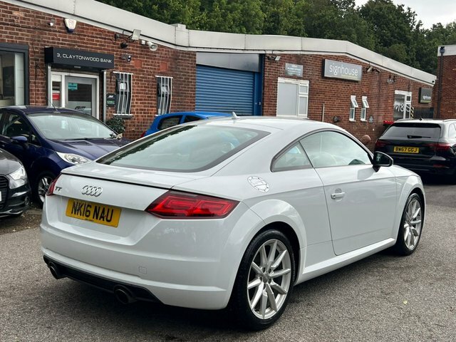 Audi TT 1.8 Tfsi Sport Coupe White #3