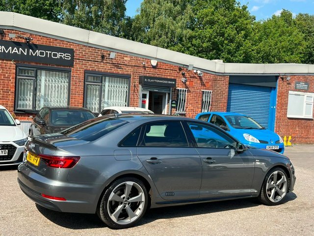 Audi A4 2.0 Tdi Black Edition Black #3