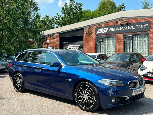 BMW 5 Series 3.0 535D Luxury Touring Blue #4
