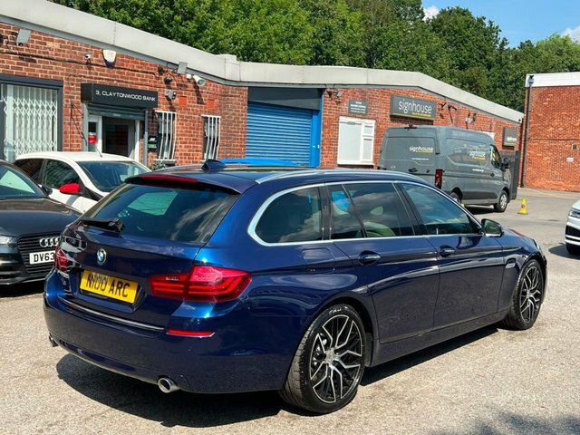 BMW 5 Series 3.0 535D Luxury Touring Blue #3