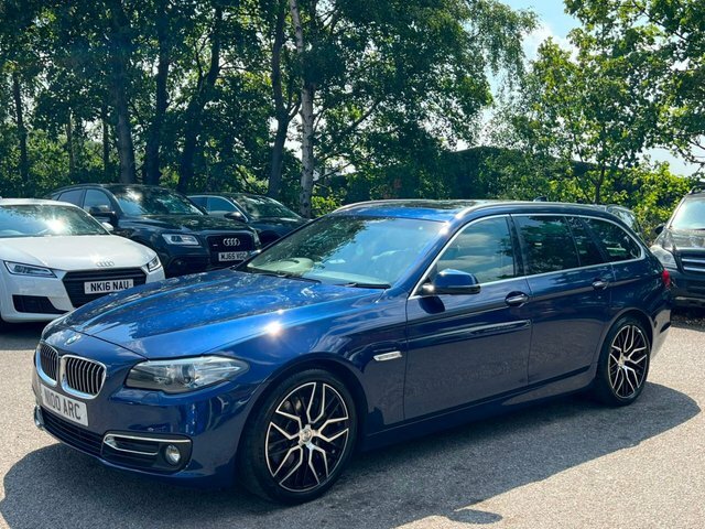 BMW 5 Series 3.0 535D Luxury Touring Blue #2