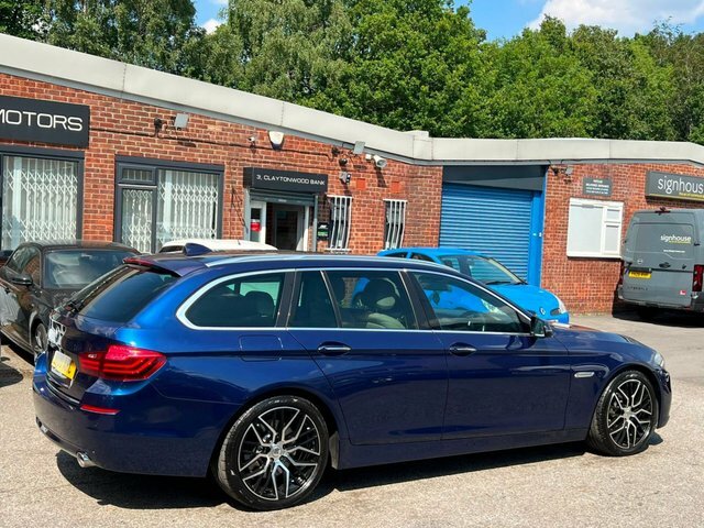 BMW 5 Series 3.0 535D Luxury Touring Blue #5