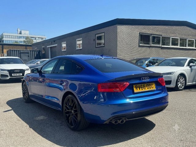 Audi A5 3.0 Tdi V6 Black Blue #4