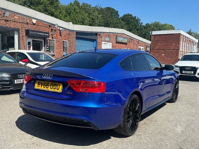 Audi A5 3.0 Tdi V6 Black Blue #3