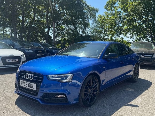 Audi A5 3.0 Tdi V6 Black Blue #2