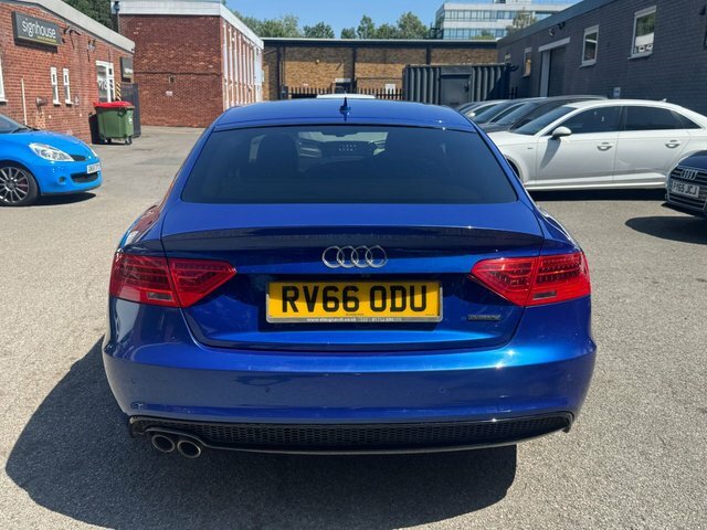 Audi A5 3.0 Tdi V6 Black Blue #5