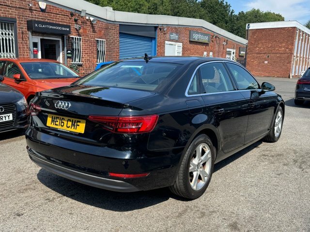 Audi A4 1.4 Tfsi Sport Saloon Black #3