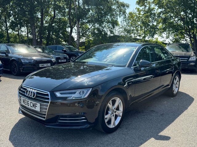 Audi A4 1.4 Tfsi Sport Saloon Black #2