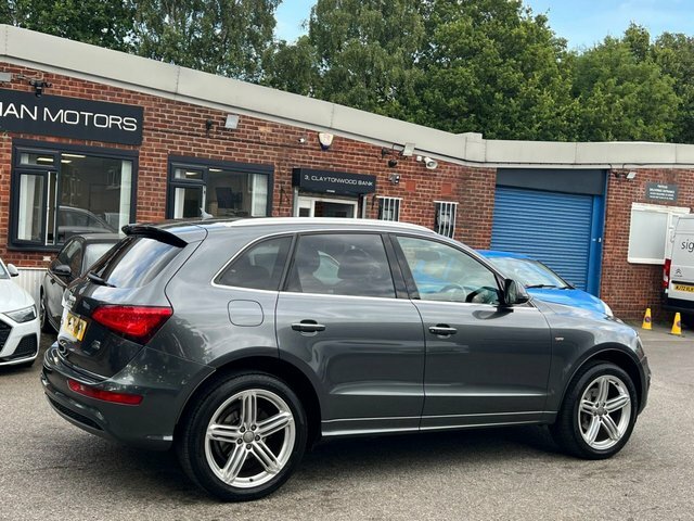 Audi Q5 2.0 Tdi Quattro S Line Black #7