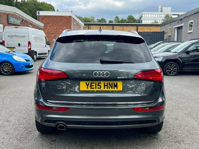 Audi Q5 2.0 Tdi Quattro S Line Black #11