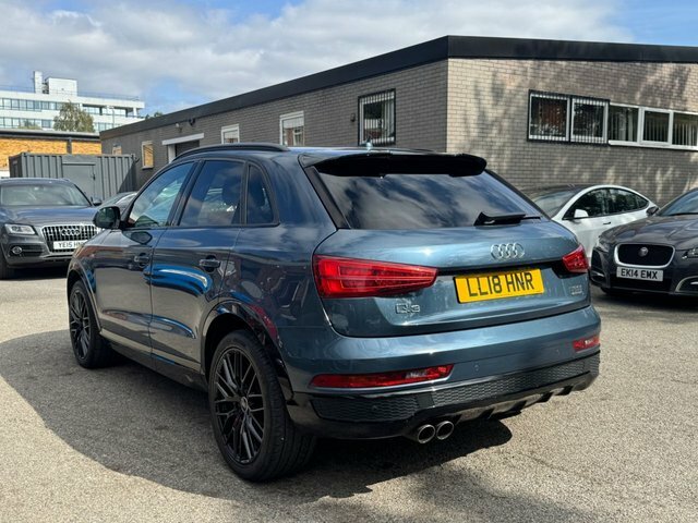 Audi Q3 2.0 Tfsi Black Edition Blue #4