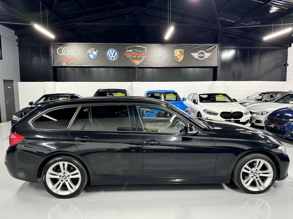 BMW 3 Series Estate 2.0 320D Xdrive Sport Touring 201565 YE65GPK Black #4