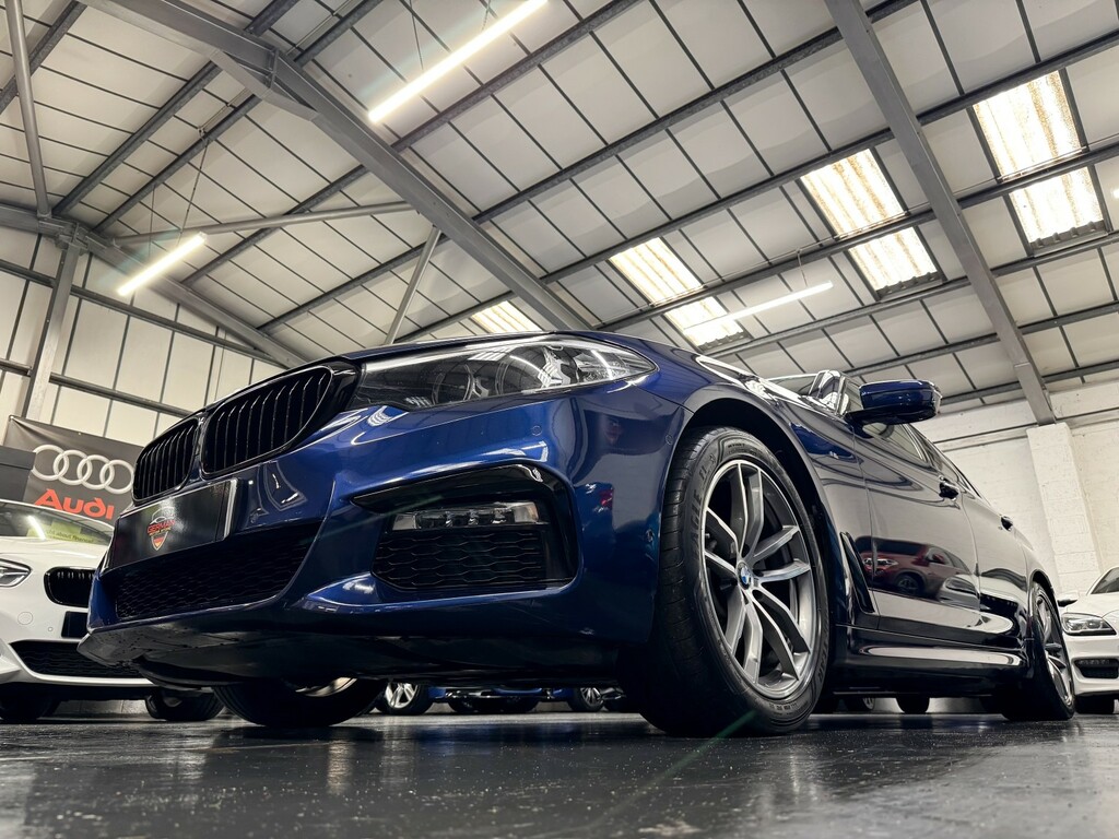 BMW 5 Series Estate 2.0 520D M Sport Touring 201767 YH67LNA Blue #6