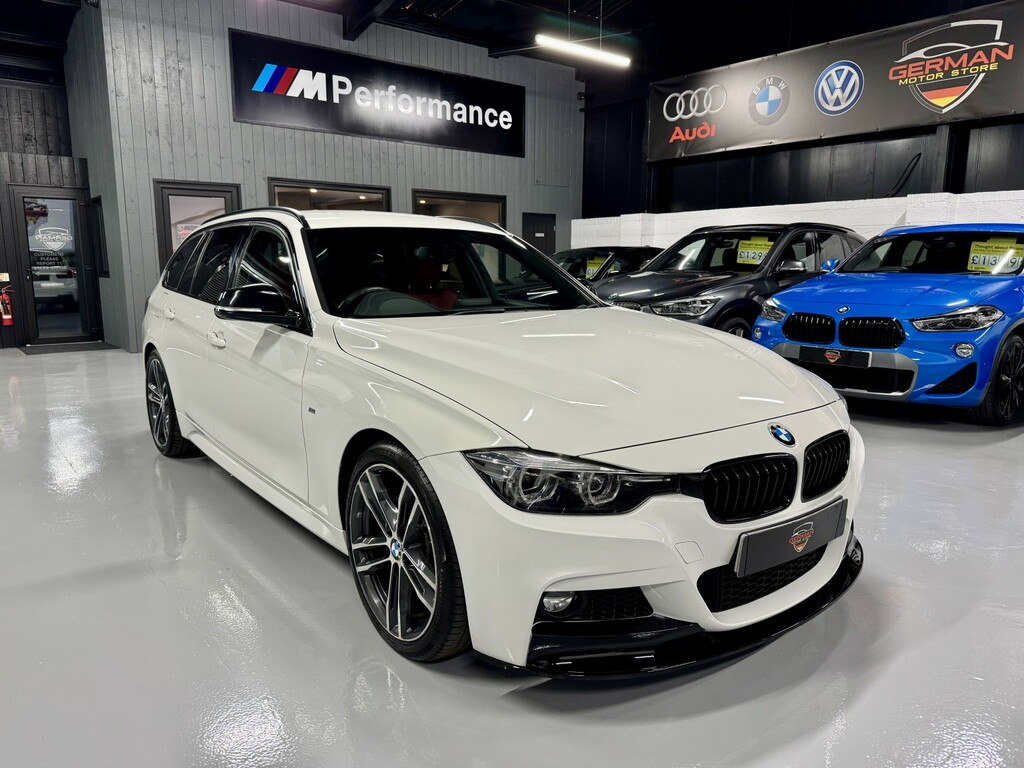 BMW 3 Series 2.0 320D M Sport Shadow Edition Touring White