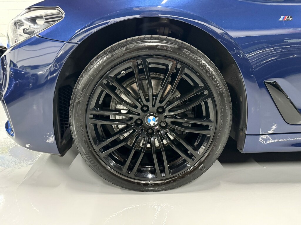 BMW 5 Series 2.0 520D Xdrive M Sport Saloon Blue #4