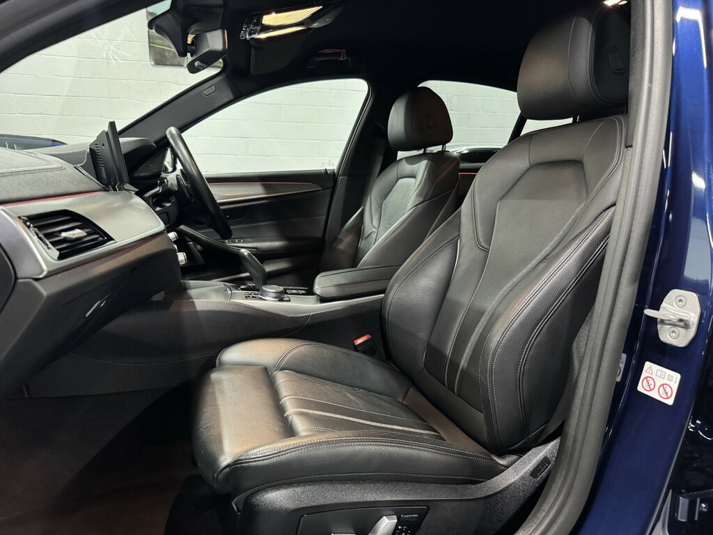 BMW 5 Series 2.0 520D Xdrive M Sport Saloon Blue #3