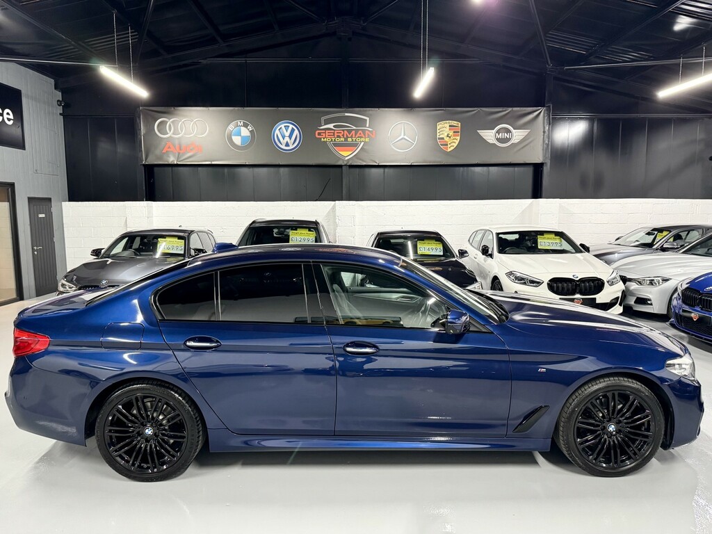 BMW 5 Series 2.0 520D Xdrive M Sport Saloon Blue #6