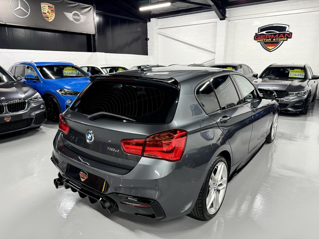 BMW 1 Series 2.0 118D M Sport 5-Door Grey #2