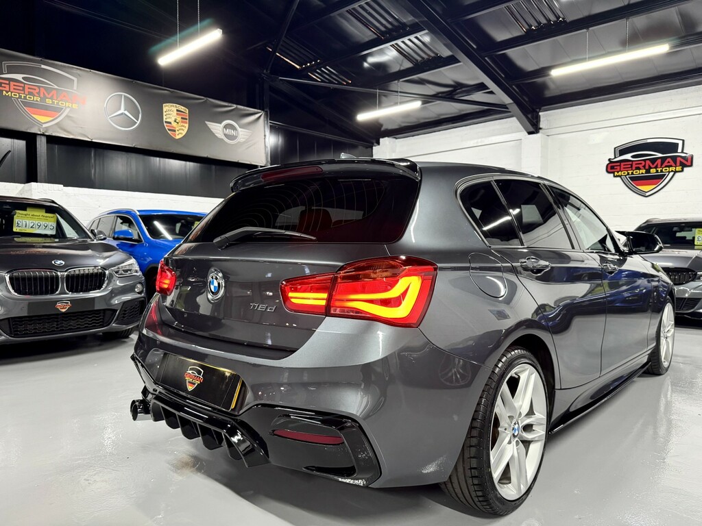 BMW 1 Series 2.0 118D M Sport 5-Door Grey #6