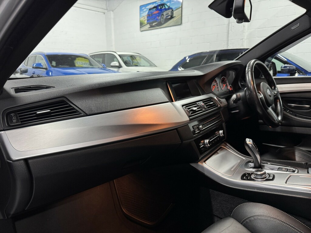 BMW 5 Series 2.0 520D M Sport Saloon Silver #3
