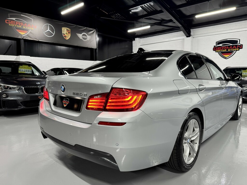 BMW 5 Series Automatic Black #10