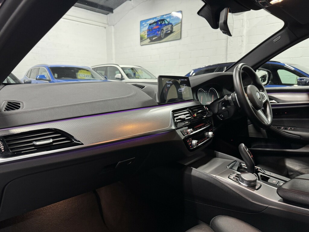 BMW 5 Series 2.0 530I M Sport Saloon Blue #5