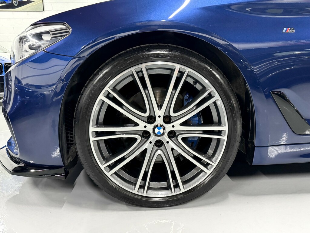 BMW 5 Series 2.0 530I M Sport Saloon Blue #3