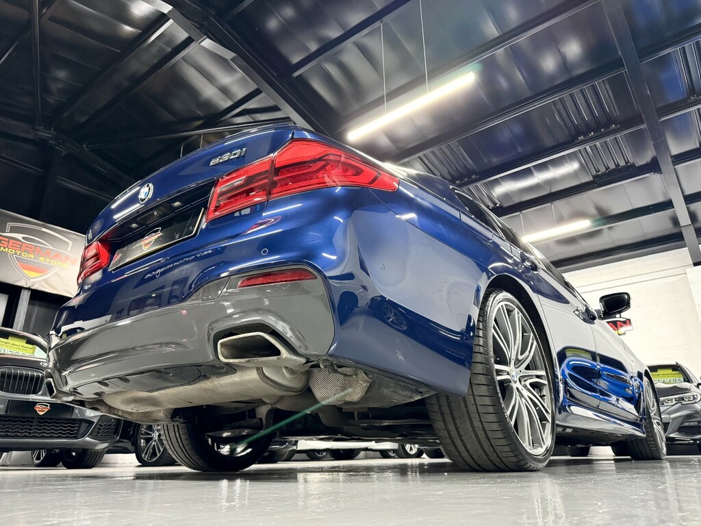 BMW 5 Series 2.0 530I M Sport Saloon Blue #6