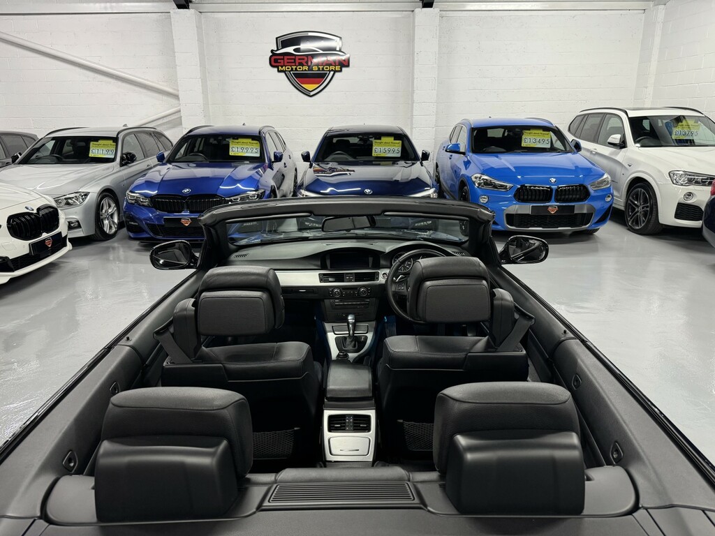BMW 3 Series Convertible 2.0 320D Sport Plus Edition Convertibl Black #4