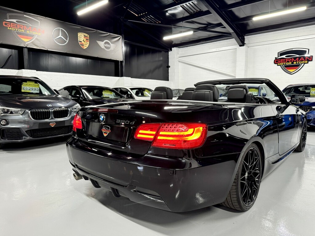 BMW 3 Series Convertible 2.0 320D Sport Plus Edition Convertibl Black #6