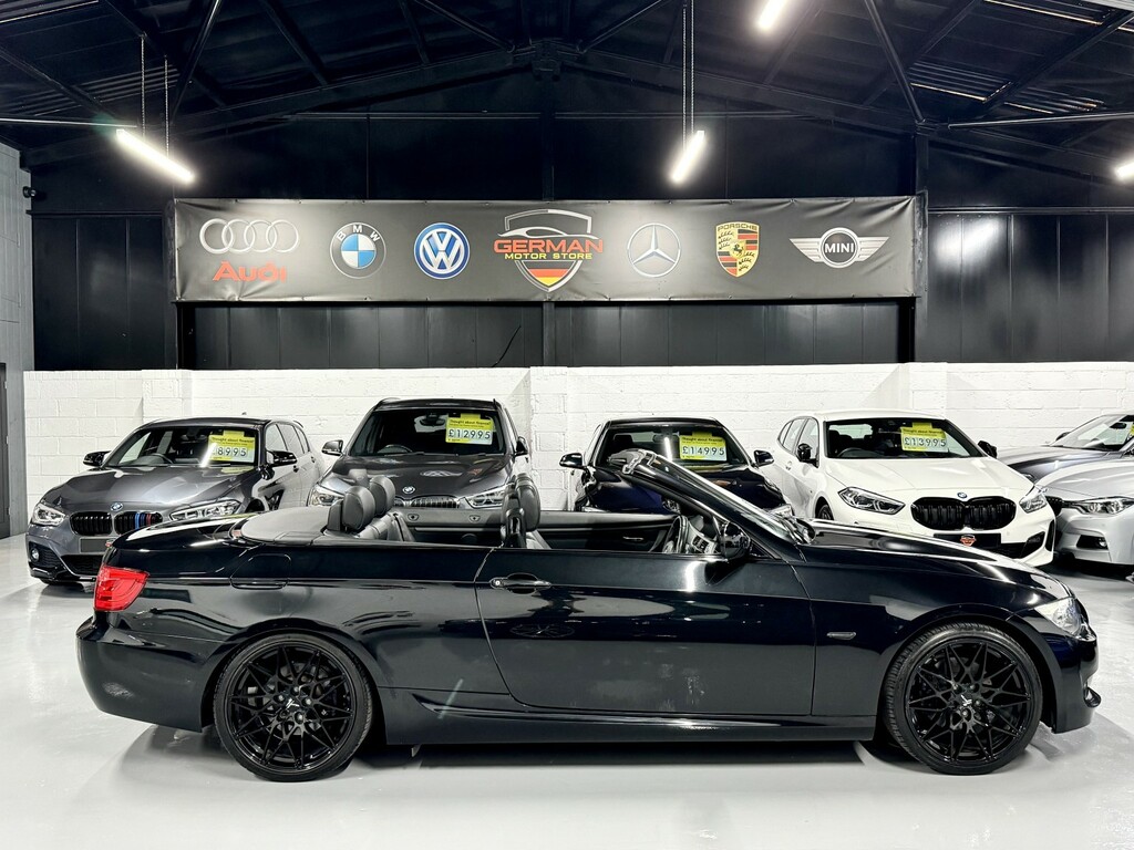 BMW 3 Series Convertible 2.0 320D Sport Plus Edition Convertibl Black #5